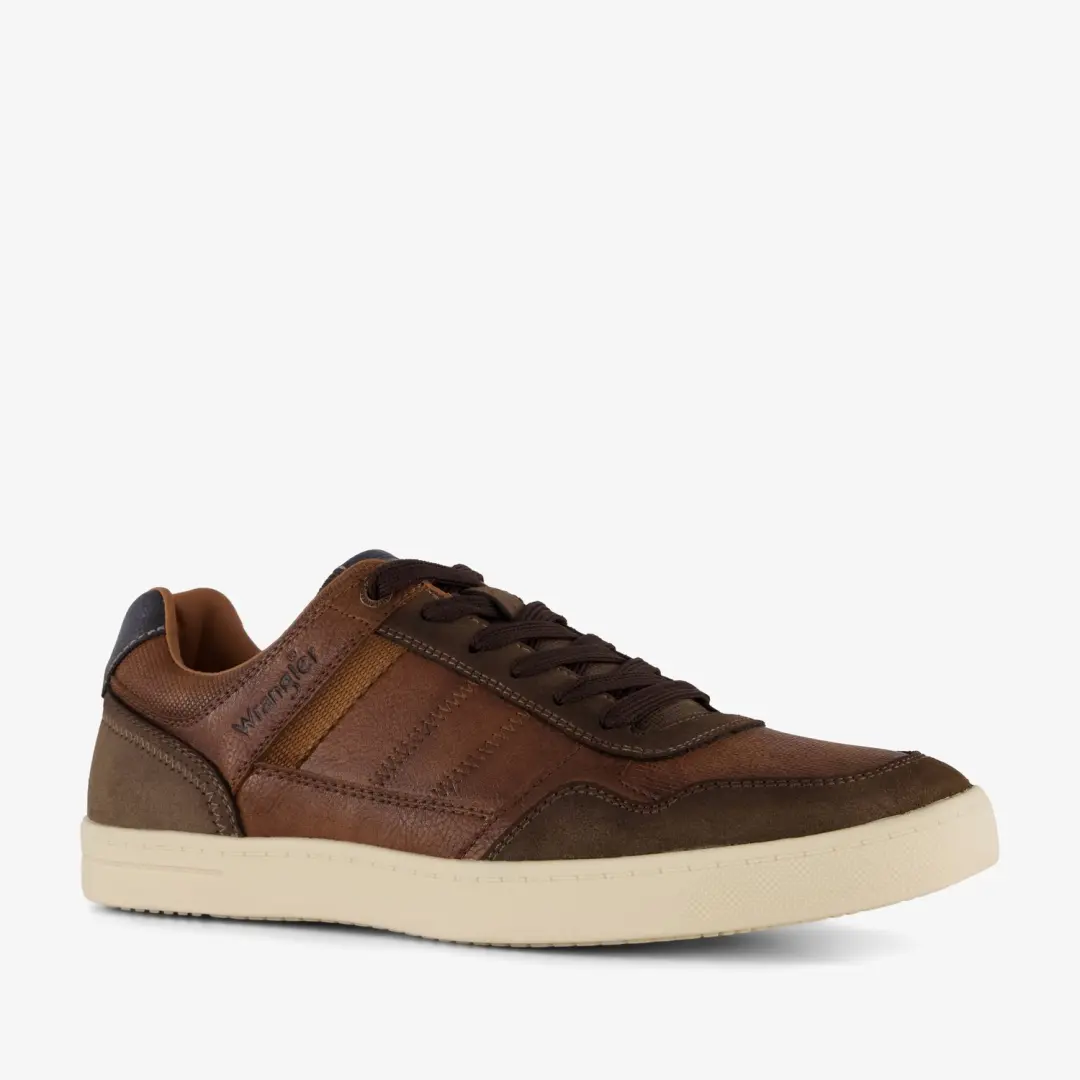 Wrangler heren sneakers bruin