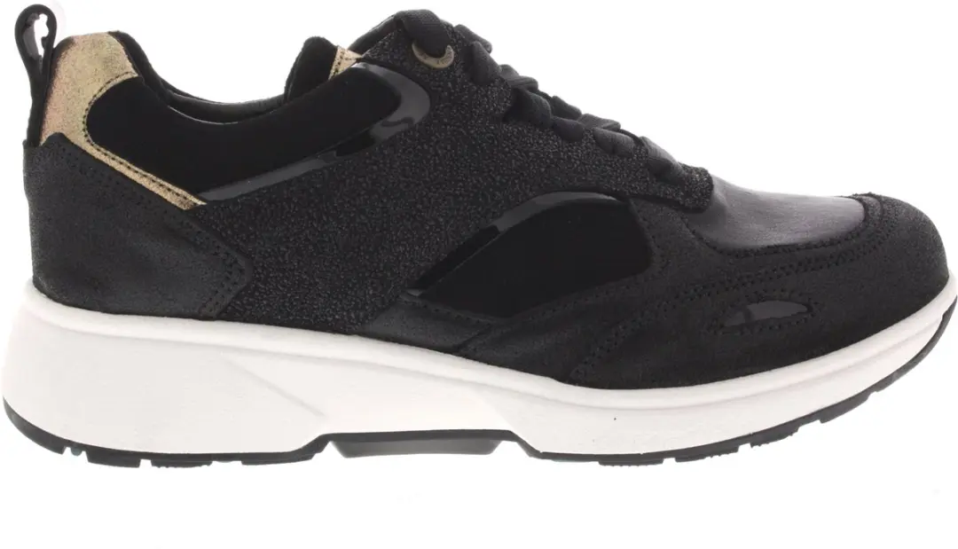 Dames Veterschoenen Xsensible Corfino Black Zwart