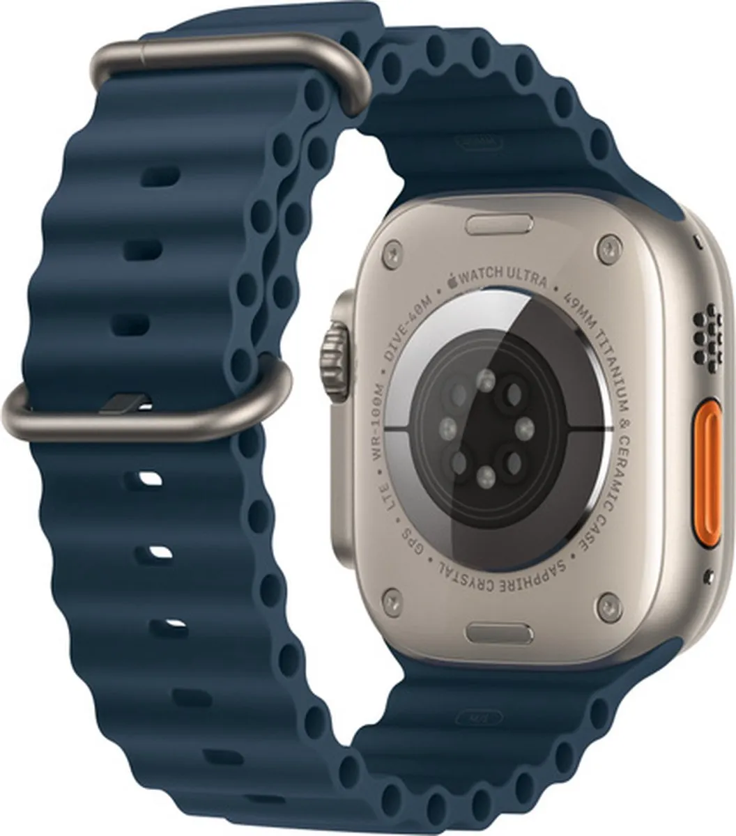Apple Blue Ocean Band - 49mm Smartwatchband - Blauw