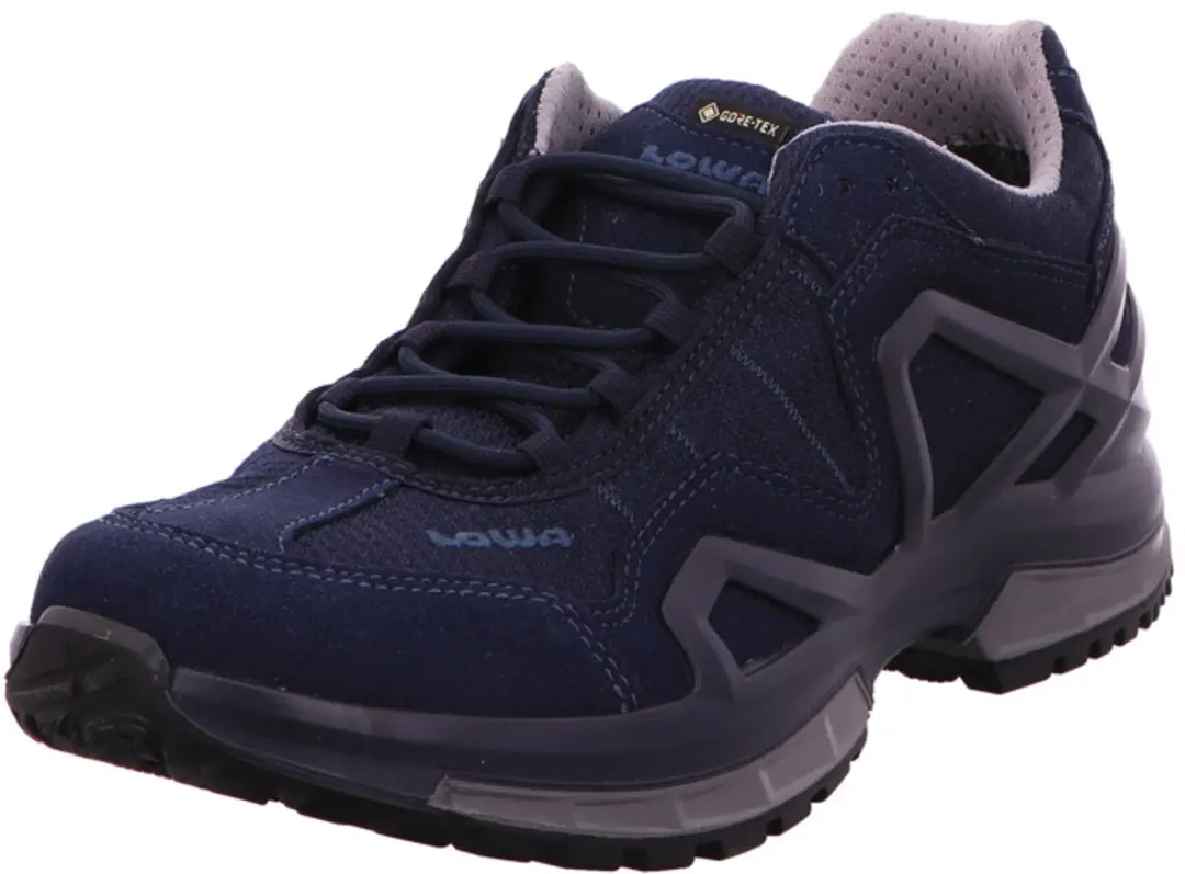LOWA heren veterschoenen blauw maat 41