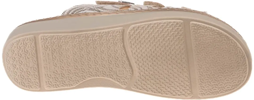 Rohde 5221 Dames Slippers - Wit/Beige - 37 - afbeelding 6 van 6