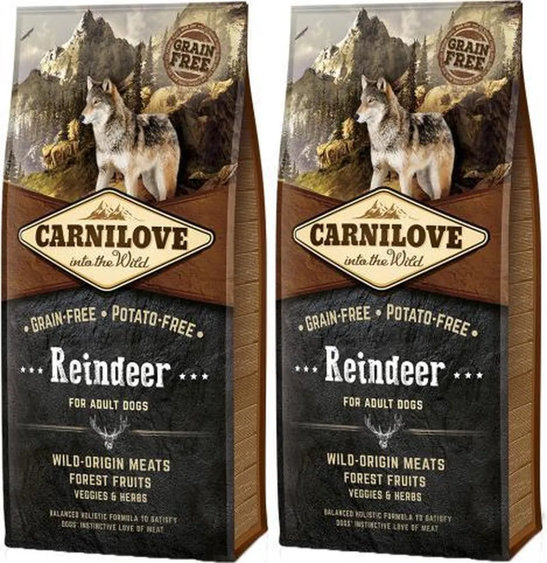 Brit Carnilove Rendier Adult Dubbelpak 2x12kg