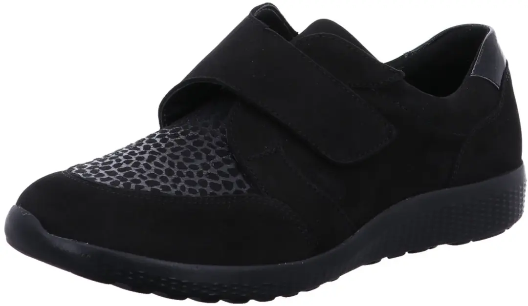 Waldläufer unisex veterschoenen zwart maat 37