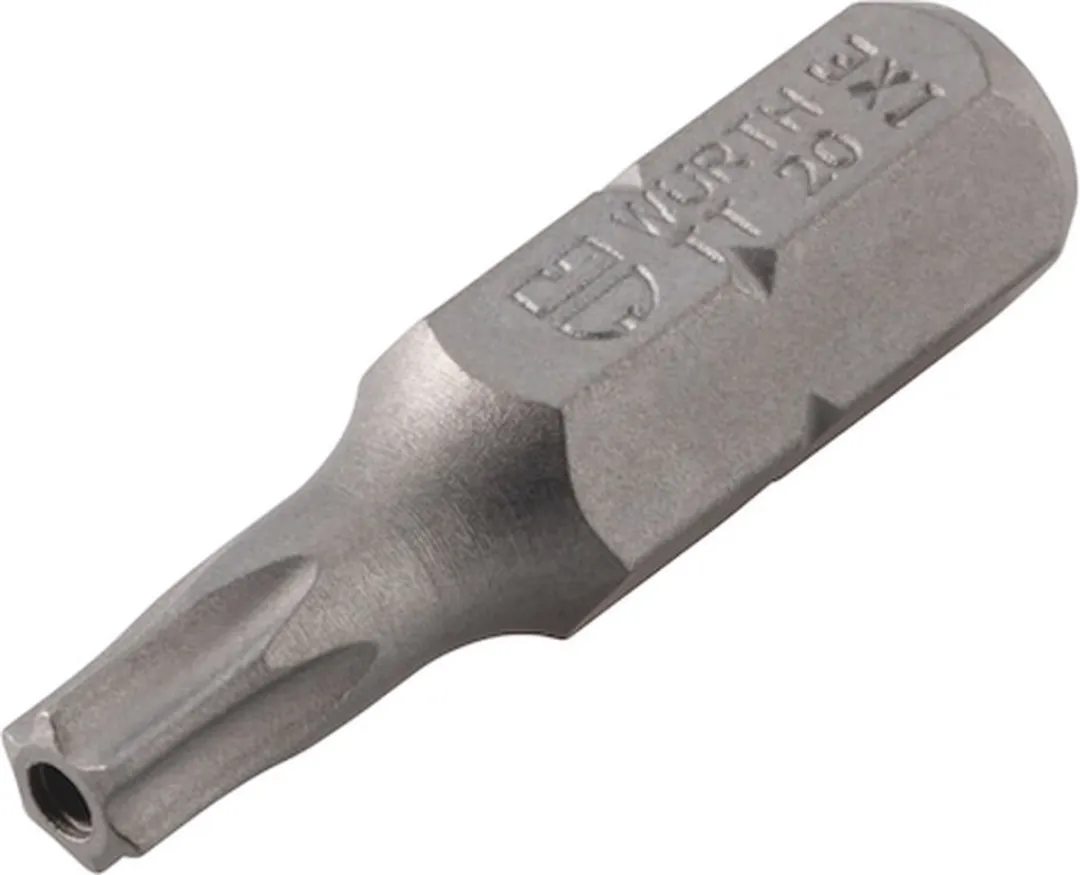 Würth TX20 Bit met boring 6,3mm
