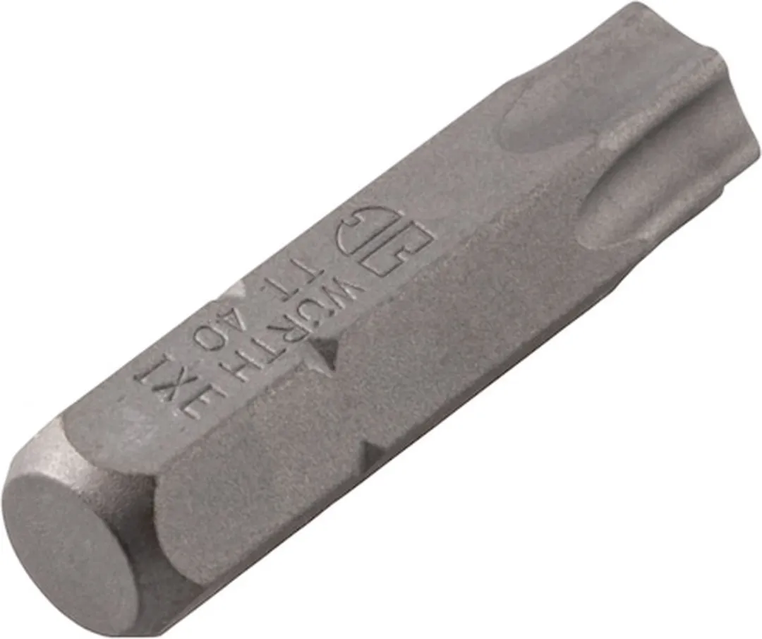 Würth TX20 Bit met boring 6,3mm - 5 Stuks