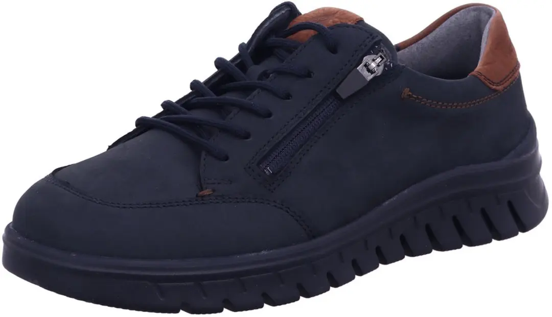 Waldläufer heren veterschoenen blauw maat 44.5