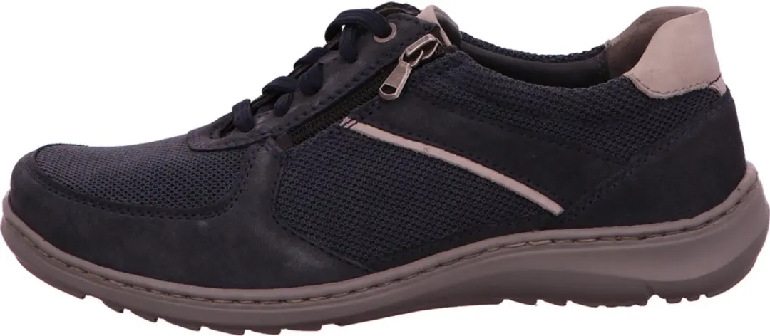 Waldläufer heren veterschoenen blauw maat 40.5