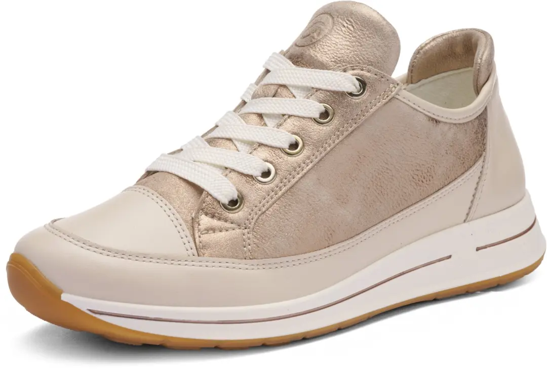 ara unisex veterschoenen crème maat 42