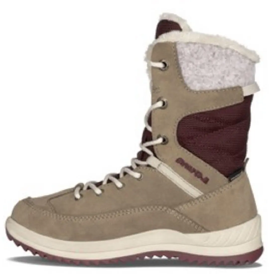 LOWA unisex veterschoenen beige maat 38