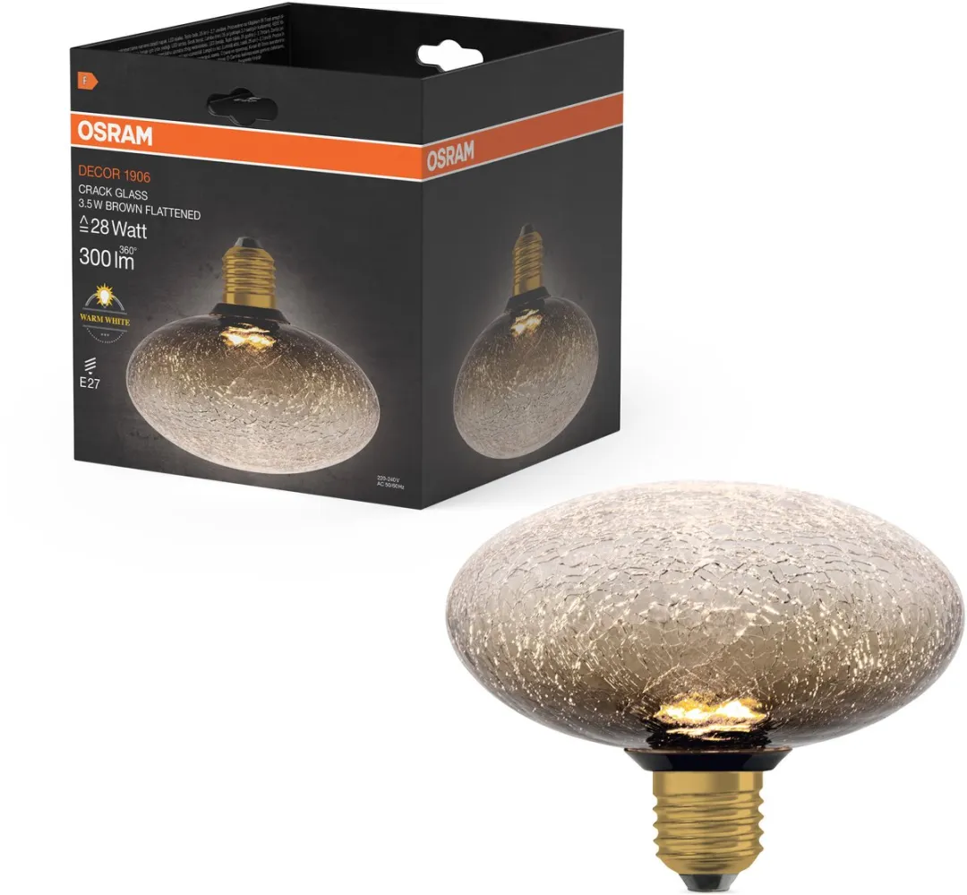Osram Decor LED Lamp Cracked Glass 150cm - Mat - 2700K