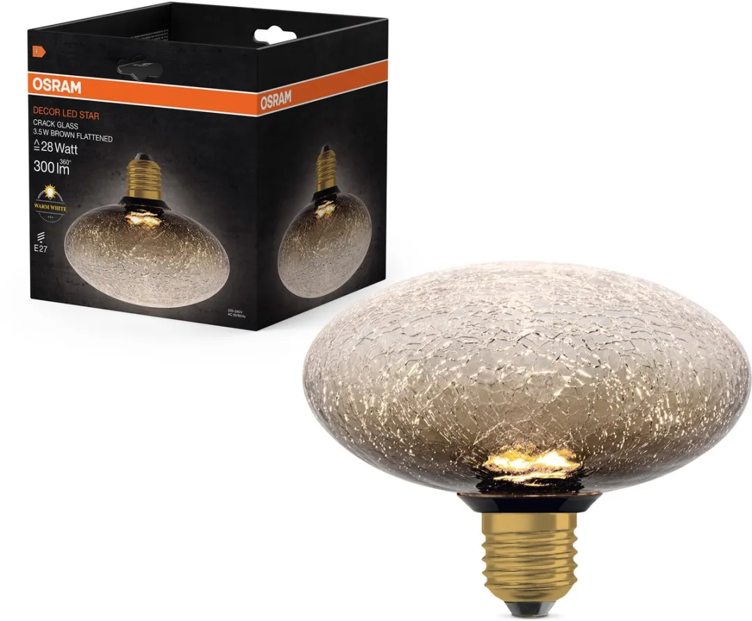 Osram Decor LED Lamp Cracked Glass 150cm - Mat - 2700K