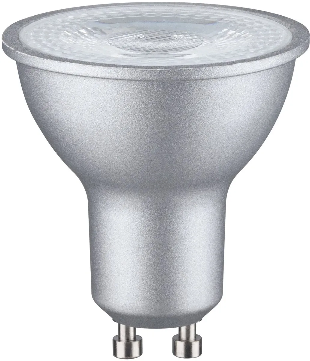 Paulmann Standaard LED Spot GU10 8W 750lm - Dimbaar - 4000K - Chroom Mat