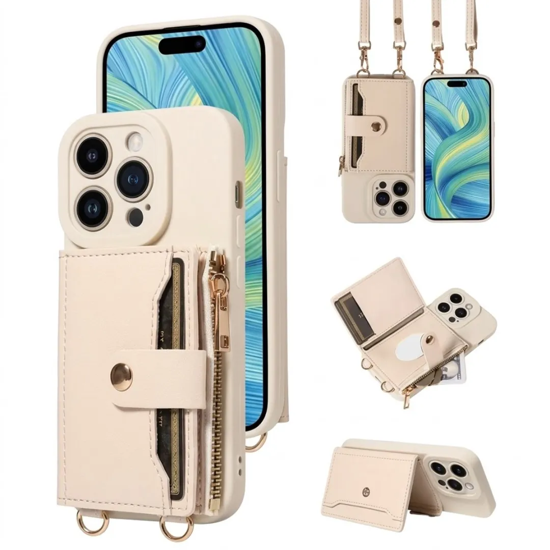 NUVEX iPhone 16 Pro Hoesje met Portemonnee