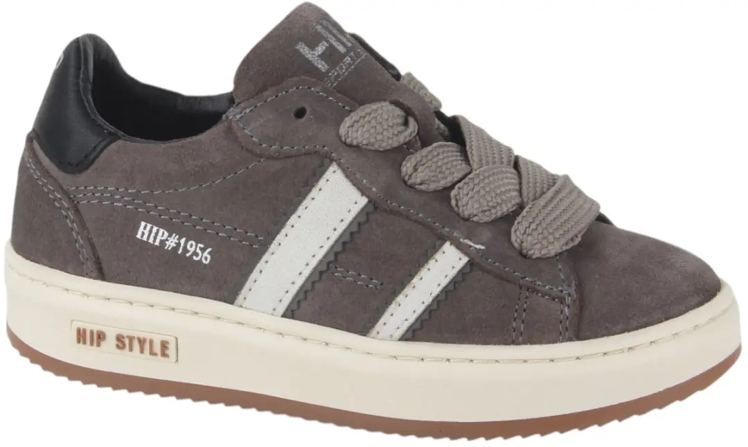 HIP Shoe Style H1102-B jongens sneakers maat 33 grijs