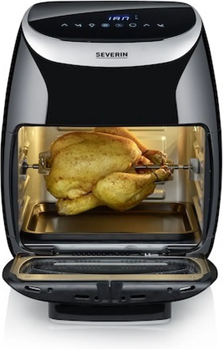 Severin FR 2446 Multi Heteluchtfriteuse 11L - 2000W - Zwart