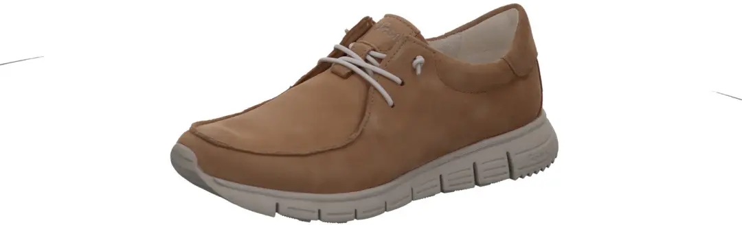 Sioux dames veterschoenen bruin maat 41