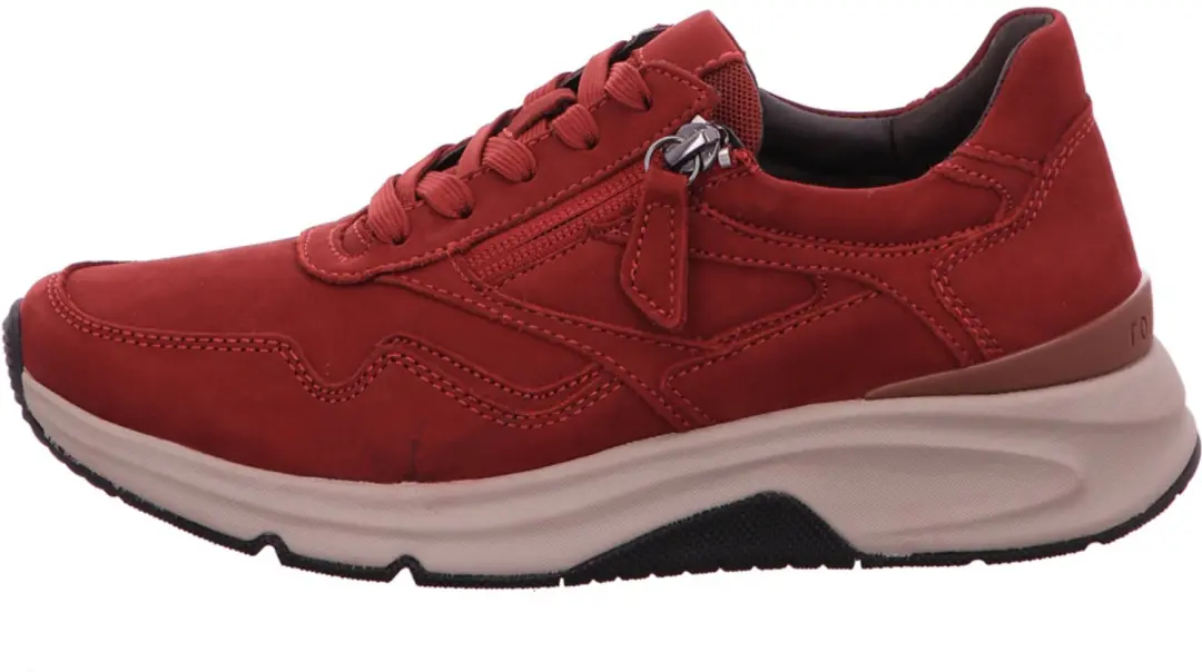 Gabor dames veterschoenen rood maat 37