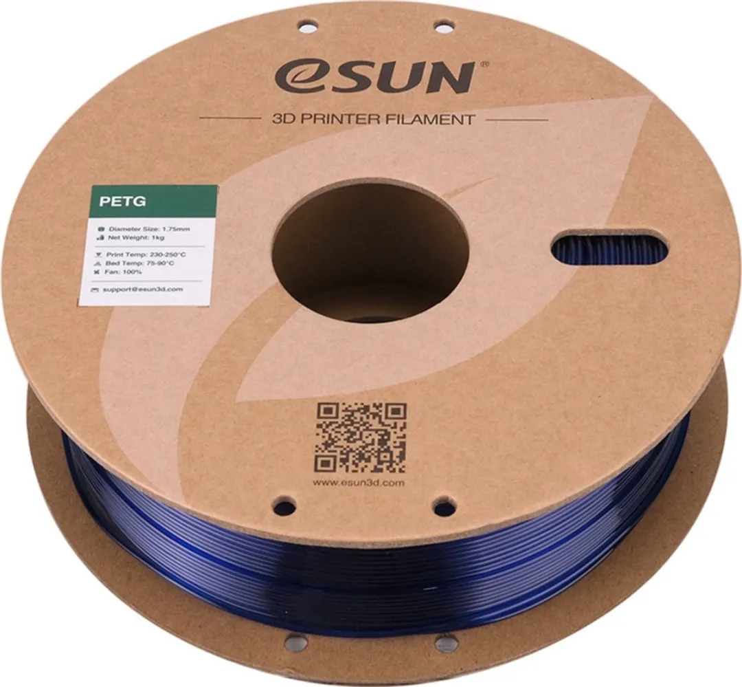 ESUN PETG Blauw 1.75mm 3D Filament - 1 kg
