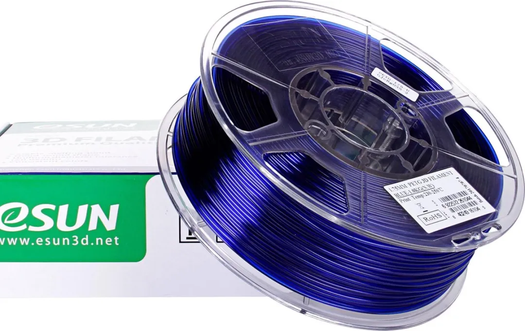 ESUN PETG Blauw 1.75mm 3D Filament - 1 kg