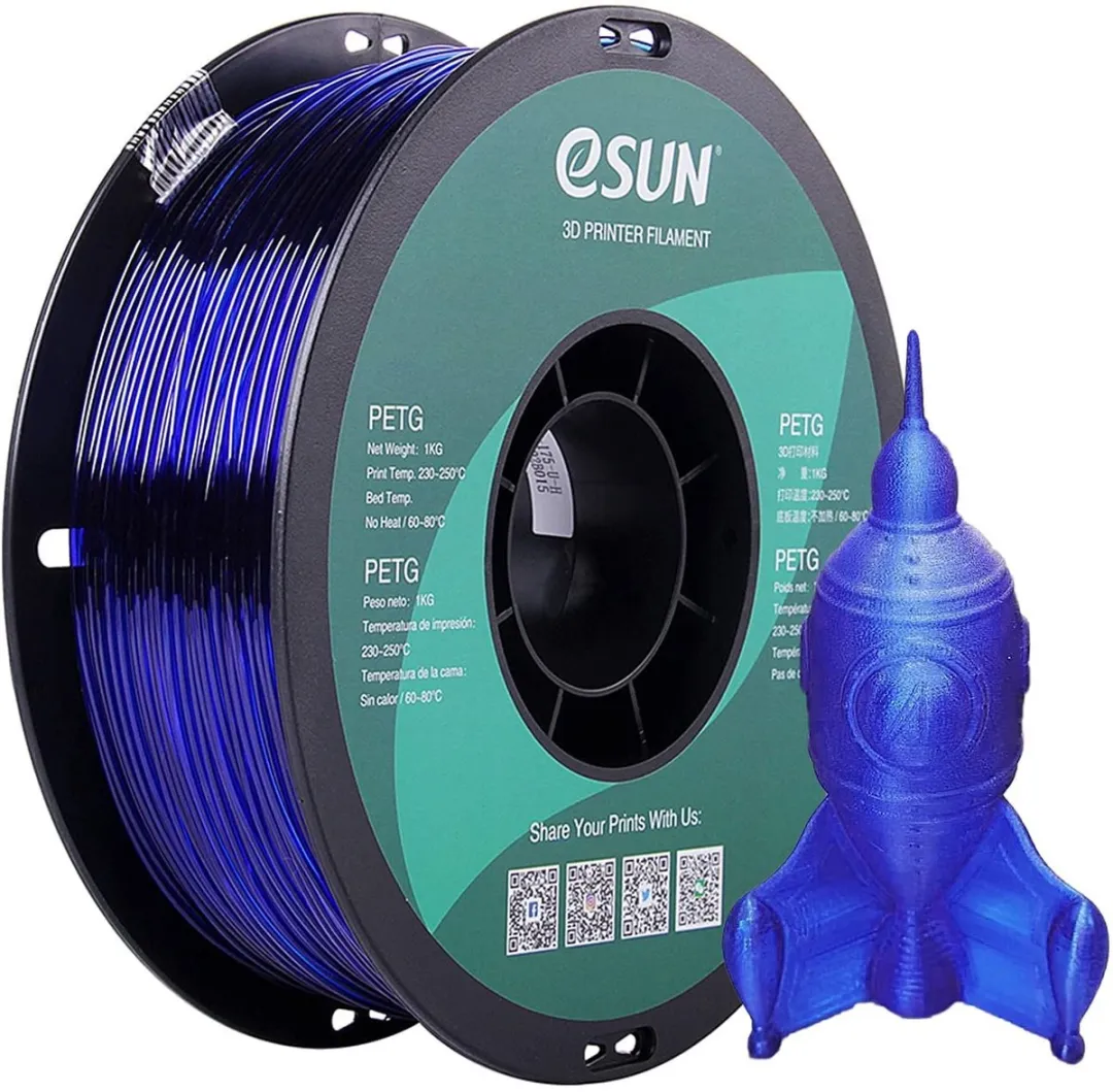 ESUN PETG Blauw 1.75mm 3D Filament
