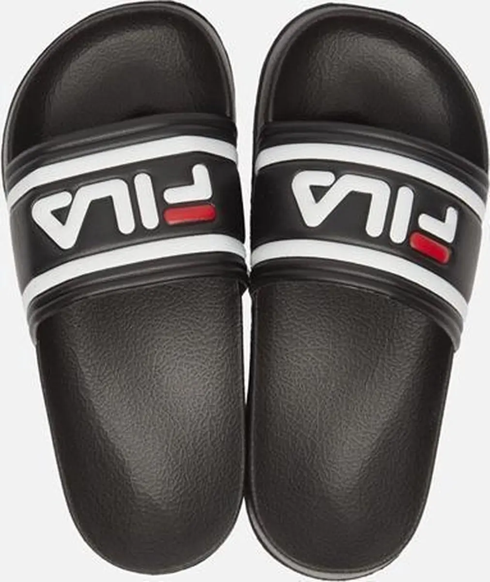 Fila Morro Bay Kinder Badslippers - Zwart - Maat 34 - afbeelding 4 van 6