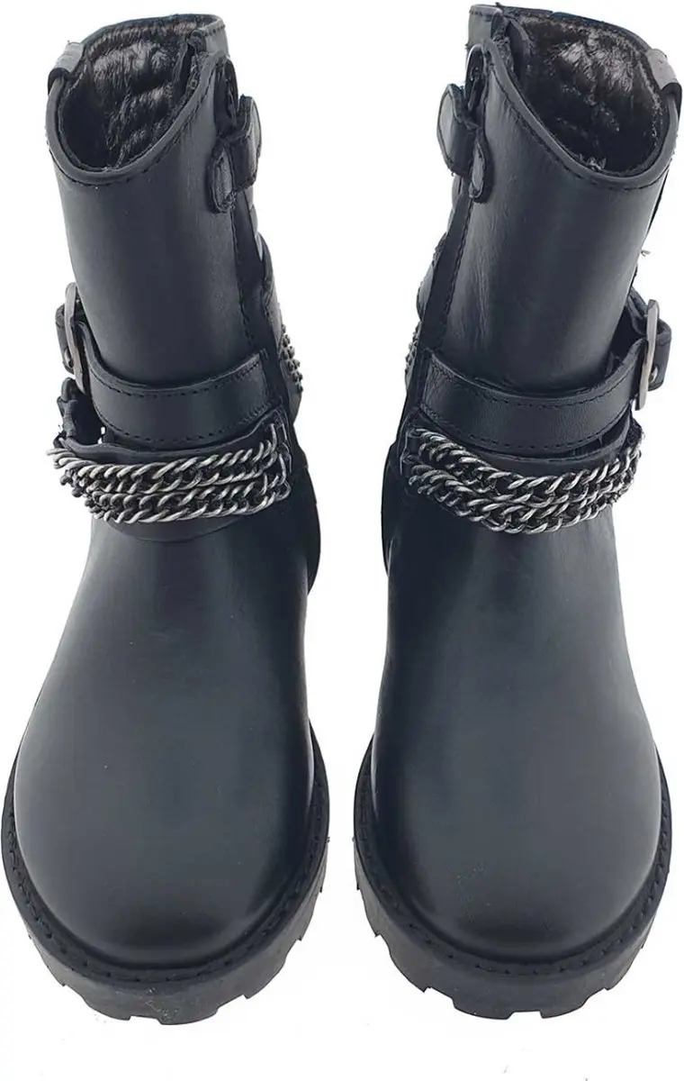 Shoesme TA23W103-A Meisjes Enkellaarzen - Zwart - 32 - afbeelding 3 van 5