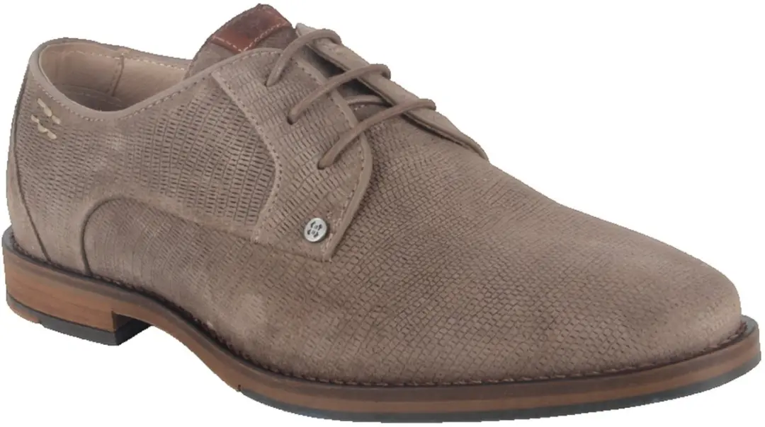 Berkelmans 2620084467 heren veterschoenen gekleed maat 44 beige
