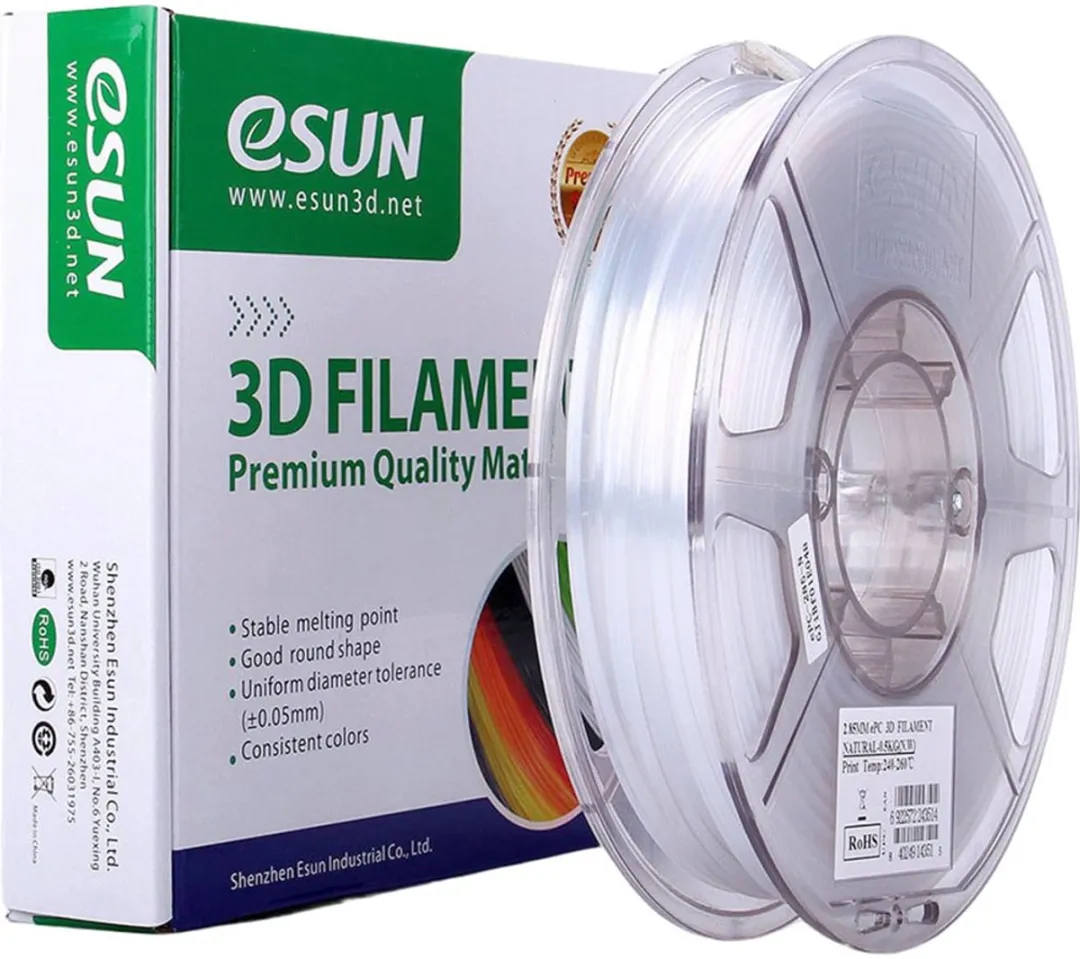 ESUN ePC Naturel 3D Printerfilament 0,5kg