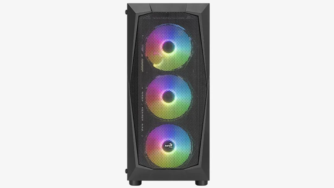 Aerocool Falcon ARGB Midi Tower - Zwart