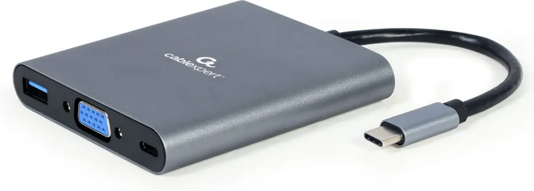 Gembird A-CM-COMBO6-01 USB Hub - 6 Poorten Grijs