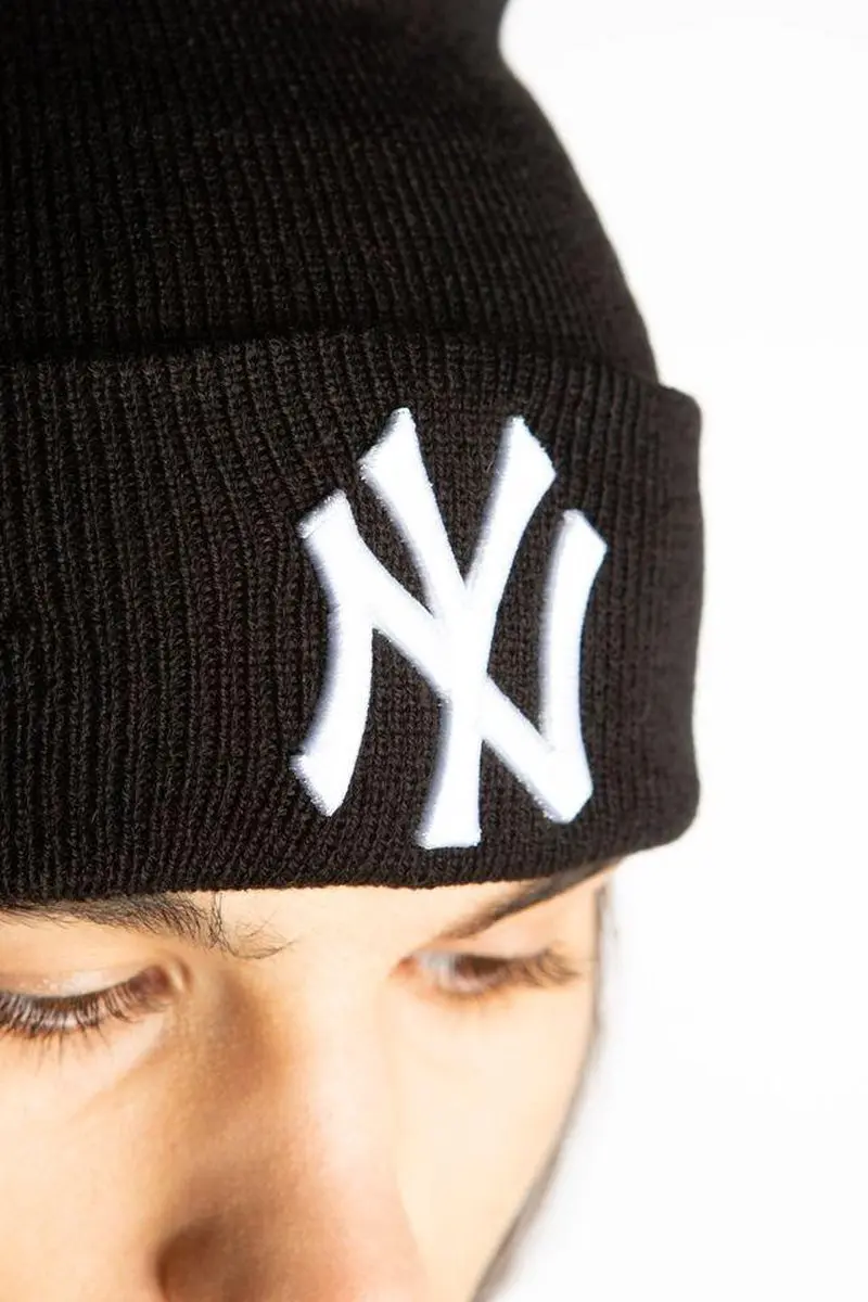New Era MLB Essential New York Yankees Muts - Zwart/Wit - afbeelding 4 van 6