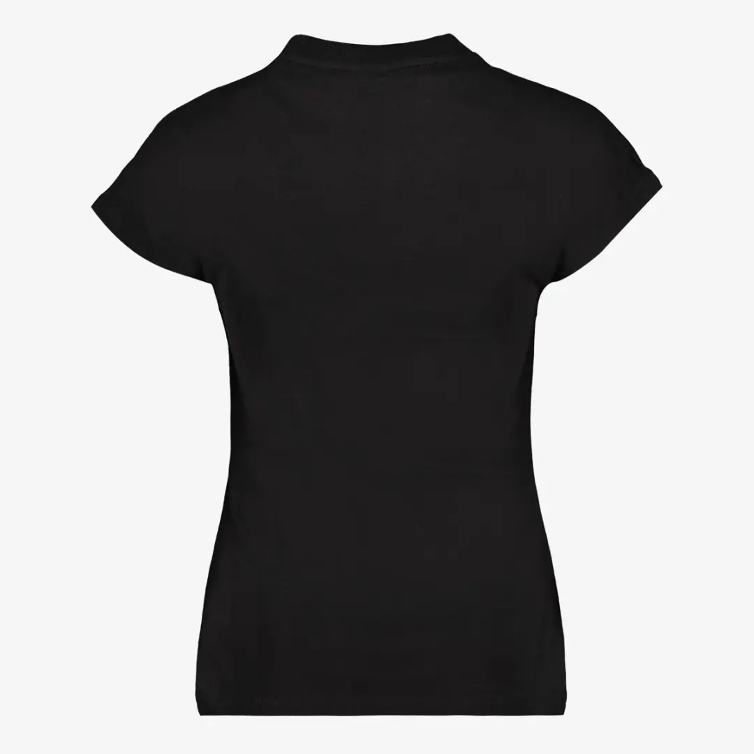 adidas Essentials Linear Dames T-Shirt - Zwart - afbeelding 6 van 6