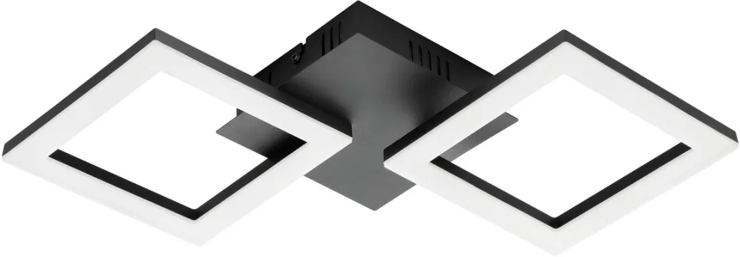 EGLO connect.z Paranday-Z Smart Plafondlamp - 47cm - Zwart - Zigbee