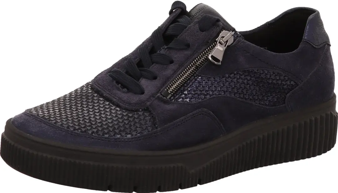 Waldläufer unisex veterschoenen blauw maat 38.5