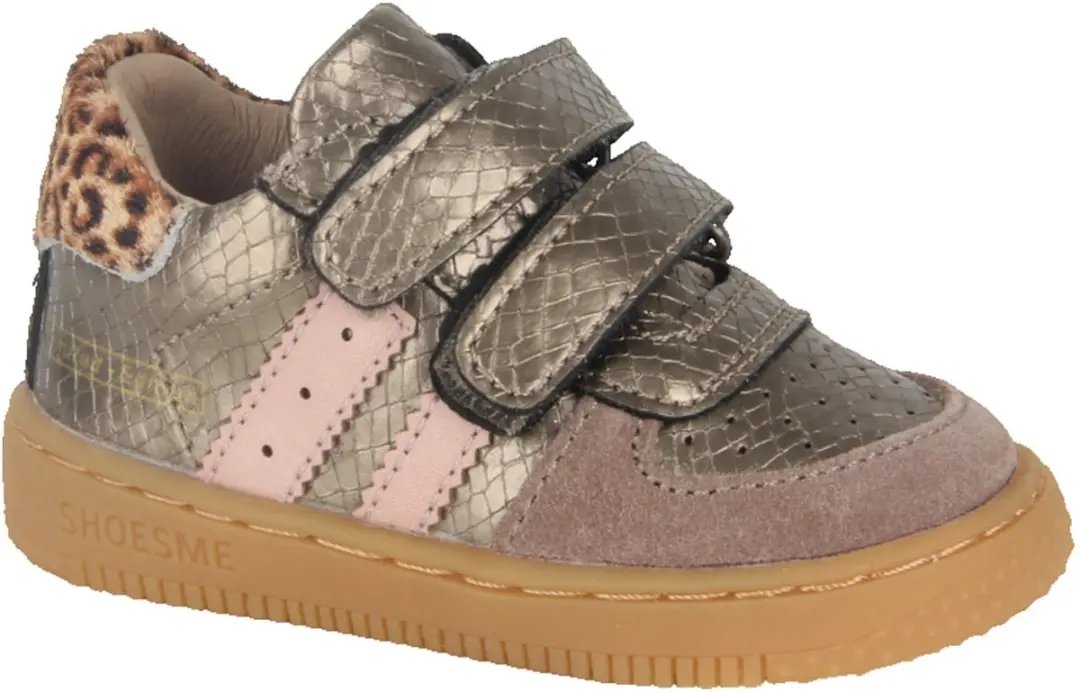 Shoesme BN26W001-D meisjes sneakers maat 19 metallic