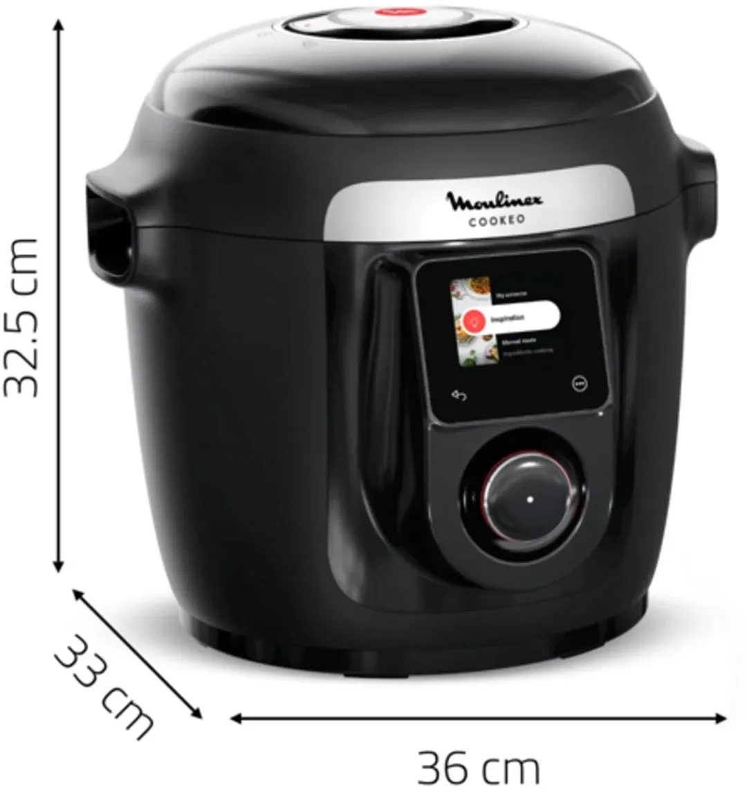 Moulinex Cookeo CE952810 Multicooker 6L - 9 Programma's - Zwart
