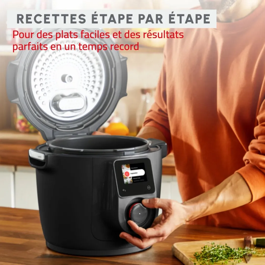 Moulinex Cookeo CE952810 Multicooker 6L - 9 Programma's - Zwart