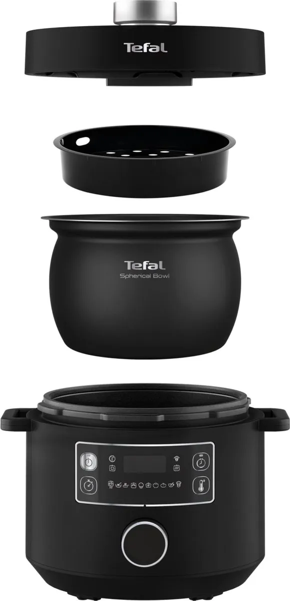 Tefal Turbo Cuisine CY7548 Multicooker - 5L - Zwart