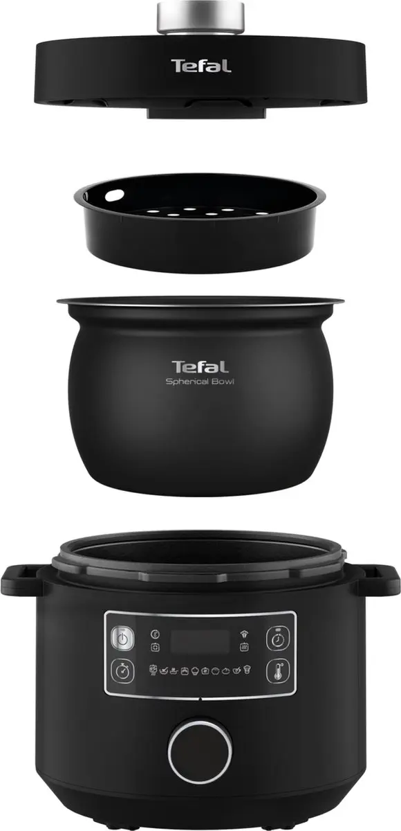 Tefal Turbo Cuisine CY7548 Multicooker - 5L - Zwart - afbeelding 6 van 6