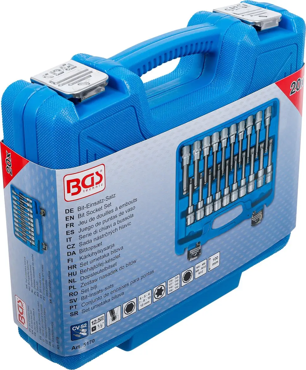 BGS technic 5170 Dopsleutelbitset 1/2