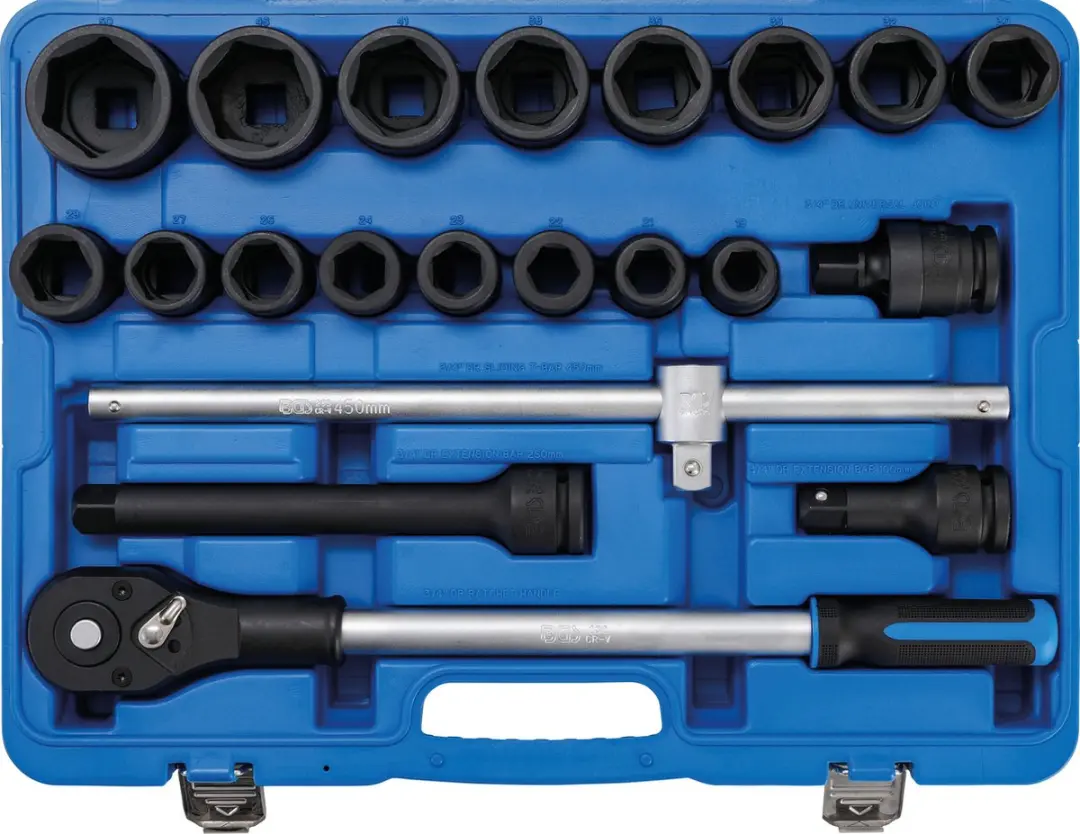 BGS technic Kracht dopsleutelset 3/4 21-delig - afbeelding 2 van 6
