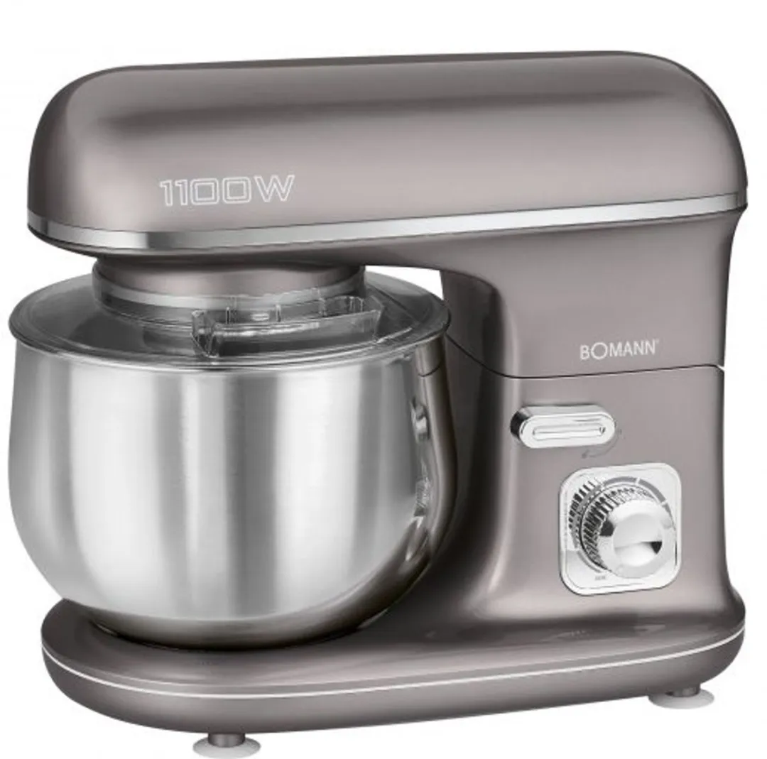 Bomann KM 6010 CB Keukenmachine 1100W - Titanium