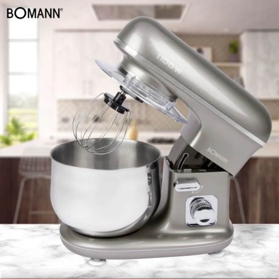 Bomann KM 6010 CB Keukenmachine 1100W - Titanium