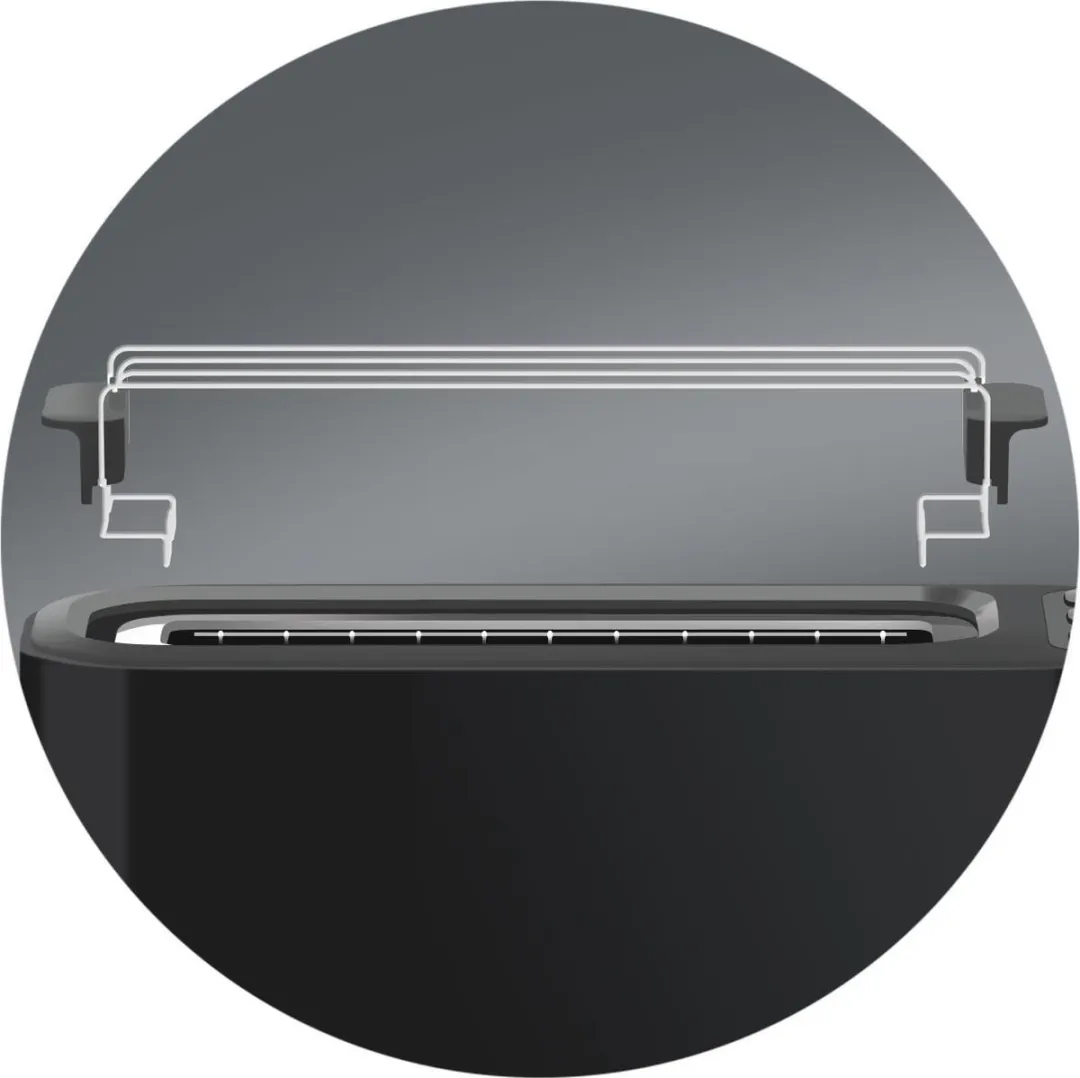 Braun PurEase HT3010 BK Broodrooster - 2 Sandwiches - Zwart