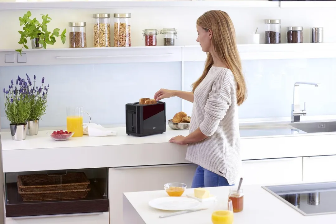 Braun PurEase HT3010 BK Broodrooster - 2 Sandwiches - Zwart