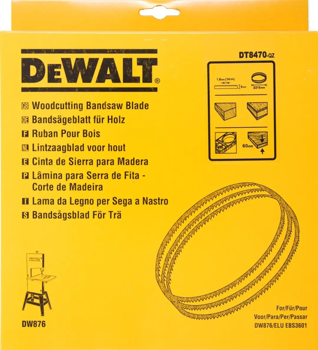 DeWalt DT8470-QZ Lintzaagblad - afbeelding 3 van 4