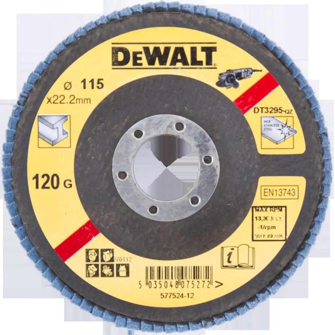 DeWalt DT3295-QZ Lamellenschijf 115mm K120