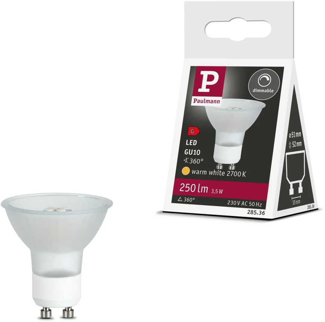 Paulmann Maxiflood GU10 LED Reflector 250lm 3,5W