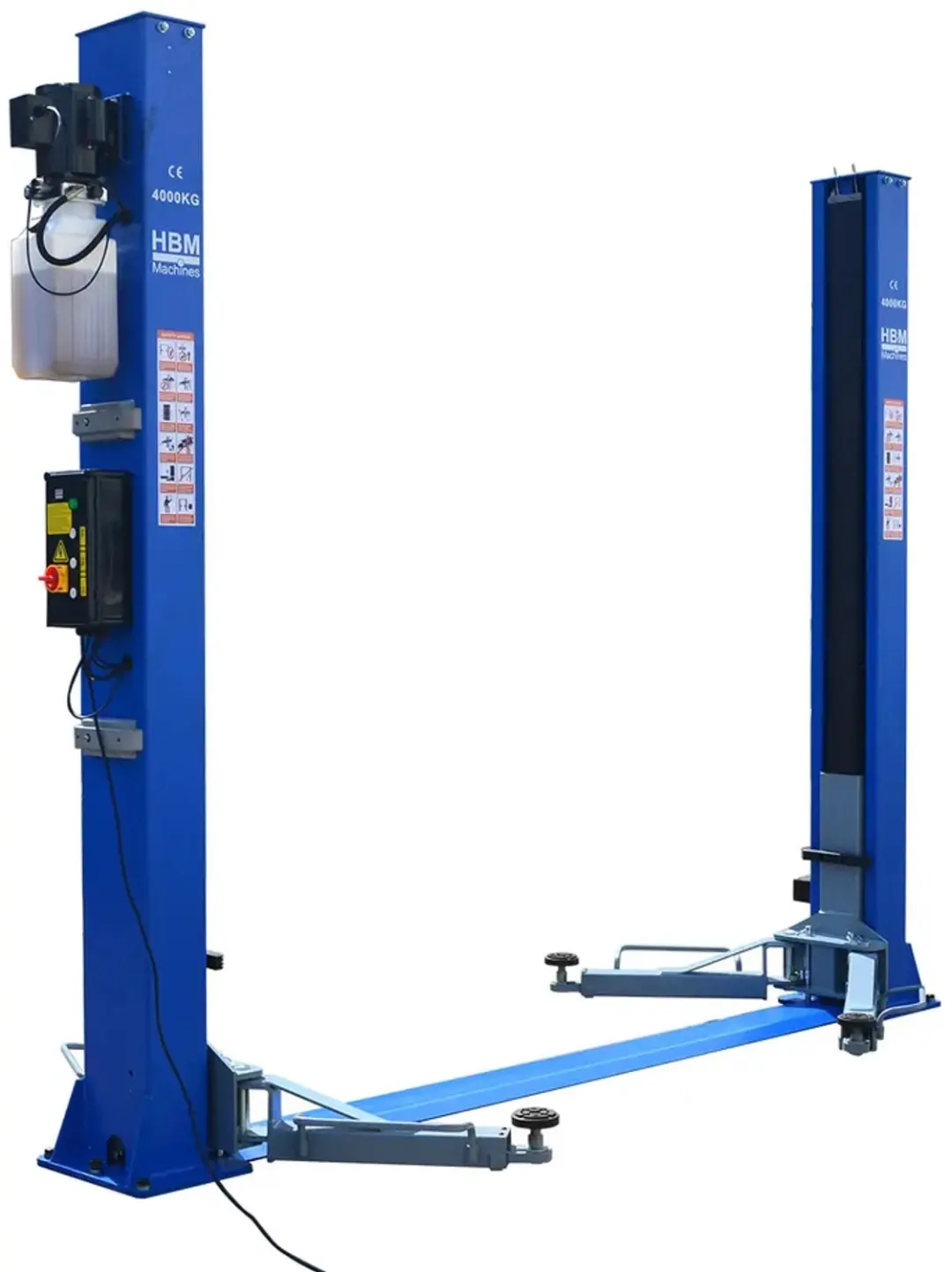 HBM H135982 2-Koloms Hydraulische Hefbrug 4 Ton (4000 kg)