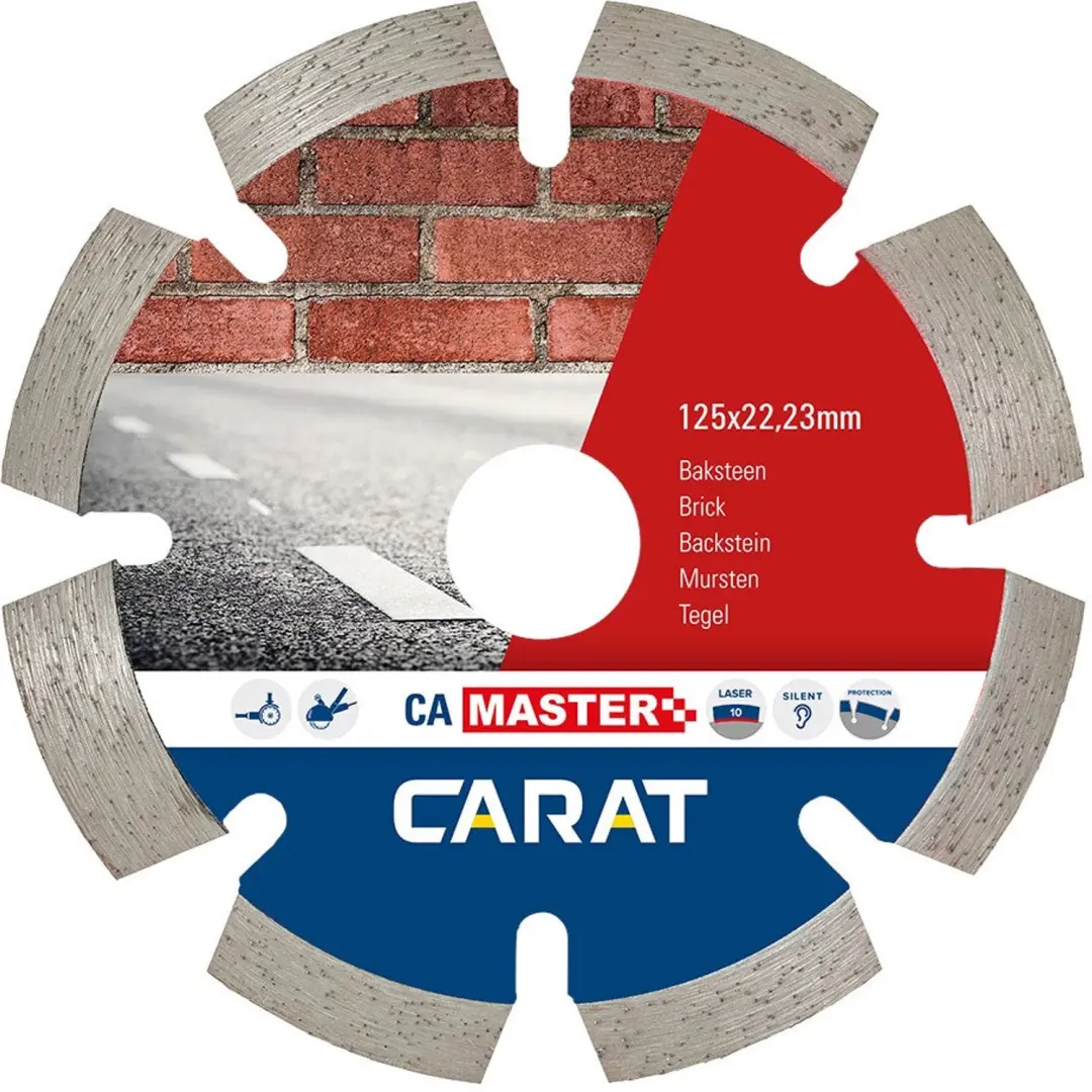 Carat CAM2303000 Diamantzaag Baksteen/Asfalt Ø230mm - afbeelding 2 van 3